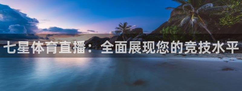 七星体育直播：全面展现您的竞技水平