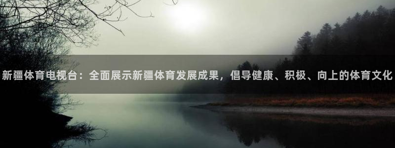 新疆体育电视台：全面展示新疆体育发展成果，倡导健康、积极、向上的体育文化