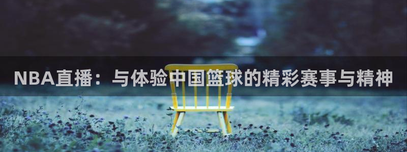 NBA直播：与体验中国篮球的精彩赛事与精神