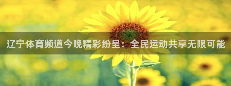 辽宁体育频道今晚精彩纷呈：全民运动共享无限可能